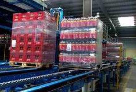 Cum arata depozitul complet automatizat al fabricii Coca-Cola din Ploiesti