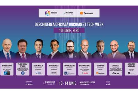 Bucharest Tech Week își deschide porțile - Capitala devine epicentrul tehnologiei și inovației