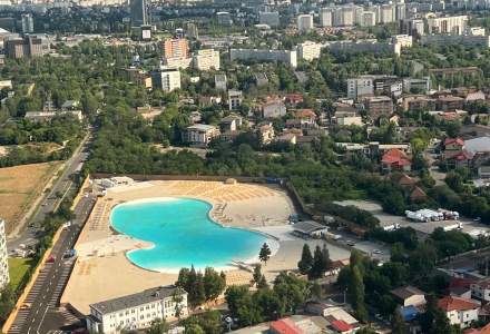 Se deschide o plajă urbană în nordul Bucureștiului: Complexul va avea peste 1.000 de șezlonguri și restaurante. Investiția se ridică la 33 de milioane de euro