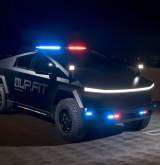 Imagine Articol Patrula pe baterii: Polițiștii americani și-au luat o Tesla Cybertruck