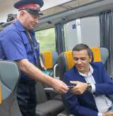 Imagine Articol Grindeanu, într-un tren al Soarelui: Mai durează până se va vedea...