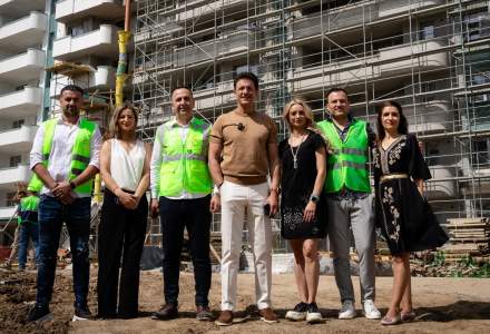Proiectul imobiliar în care au investit Gigă Popescu, Dan Petrescu și Cristina Neagu va fi extins cu 250 de apartamente