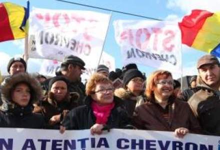 Chevron suspenda activitatile de pe terenul de la Silistea-Pungesti