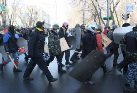 Sediul Guvernului ucrainean a fost evacuat