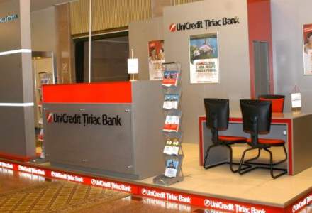 UniCredit Tiriac Bank: profit la jumatate in primele 6 luni, creditarea isi revine