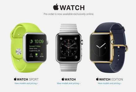 Apple Watch: vanzari mai bune la debut decat primul iPhone. Cat costa ceasul Apple in Romania?