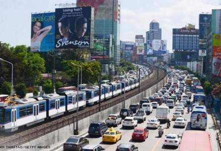 Filipine are cel mai infernal trafic rutier din lume. Un sofer face in medie 45 de minute pana la job