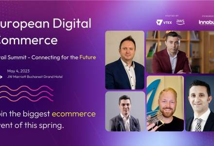 European Digital Commerce: speakeri internaționali renumiți vin la cel mai important summit de comerț al primăverii - 4 mai, Marriott