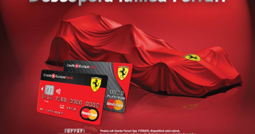 Imagine pentru articolul: (P) Credit Europe Bank lanseaza Ferrari Card