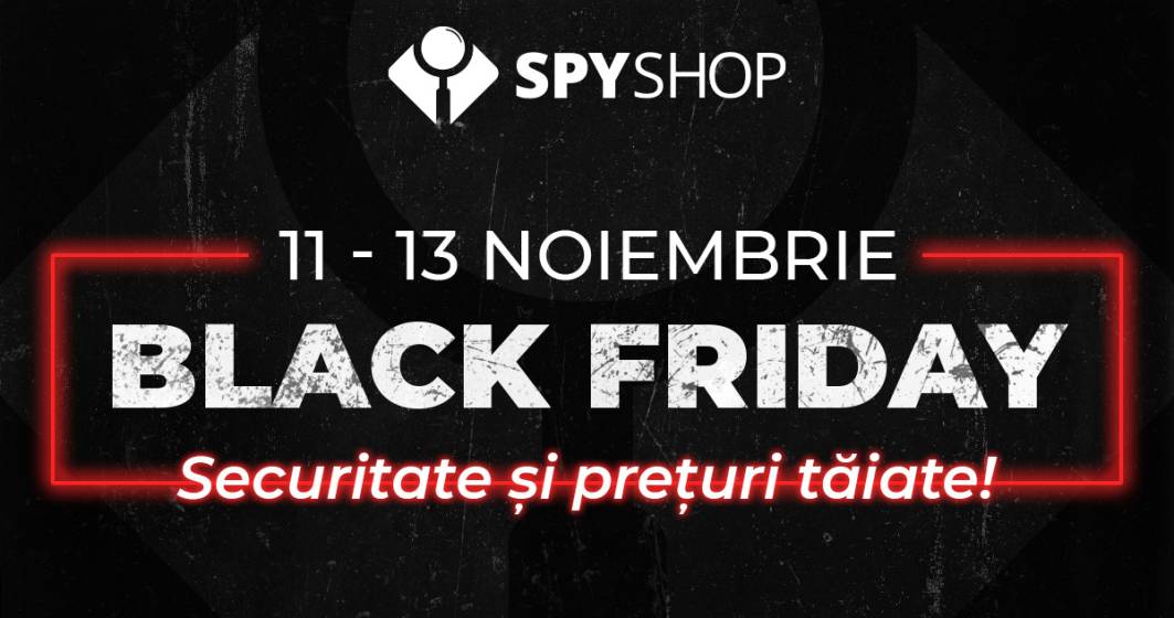 Imagine pentru articolul: Spy Shop – Black Friday 2022 se va derula in perioada 11 – 13 Noiembrie cu stoc de 5 milioane euro
