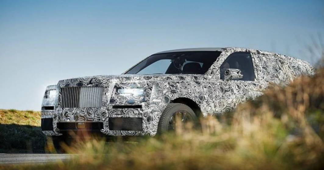 Imagine pentru articolul: Primul SUV Rolls-Royce va iesi pe piata in 2018