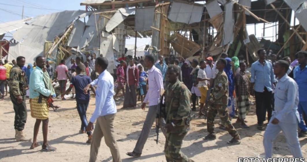 Imagine pentru articolul: Atac terorist in capitala Somaliei: 30 de morti si peste 50 de raniti
