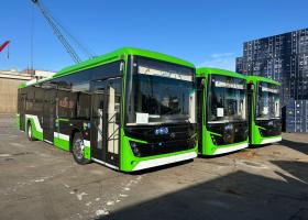 Imagine: Bujduveanu: Primele 51 de autobuze electrice care vor funcționa în București...