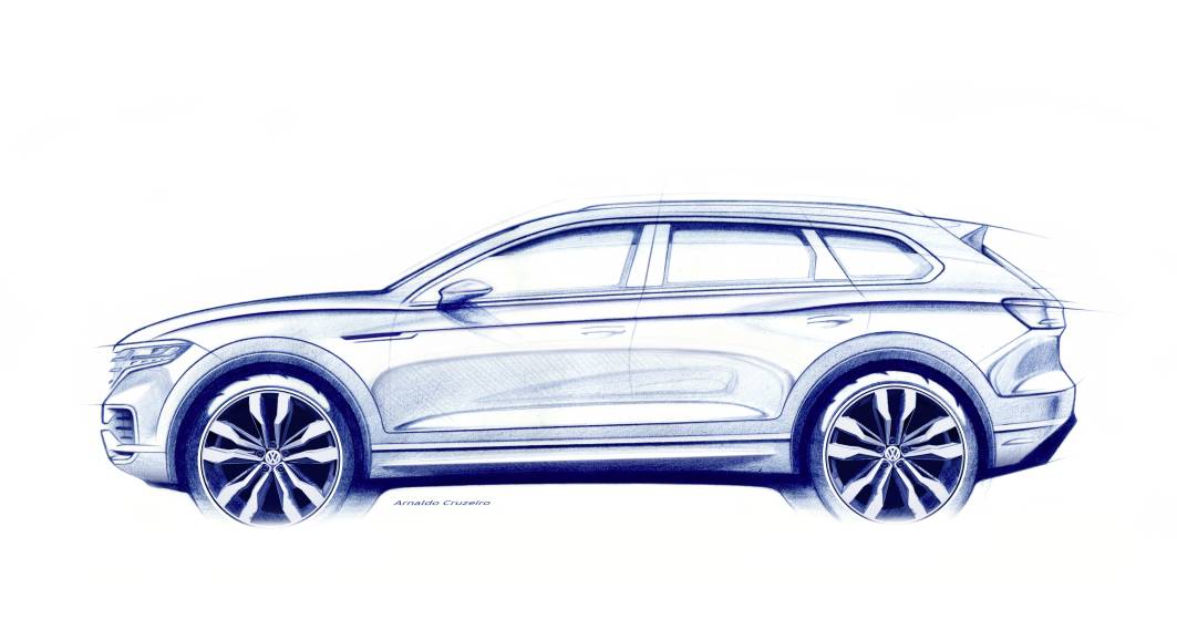 Imagine pentru articolul: Volkswagen va prezenta noul Touareg in martie