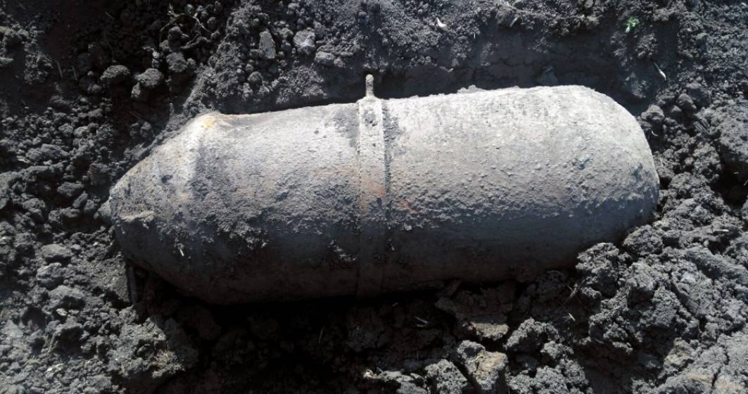 Imagine pentru articolul: Sibiu: Un barbat a gasit o bomba de 150 de kg, neexplodata, la groapa de gunoi
