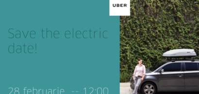 Uber lanseaza "serviciul electric" de ridesharing in Romania