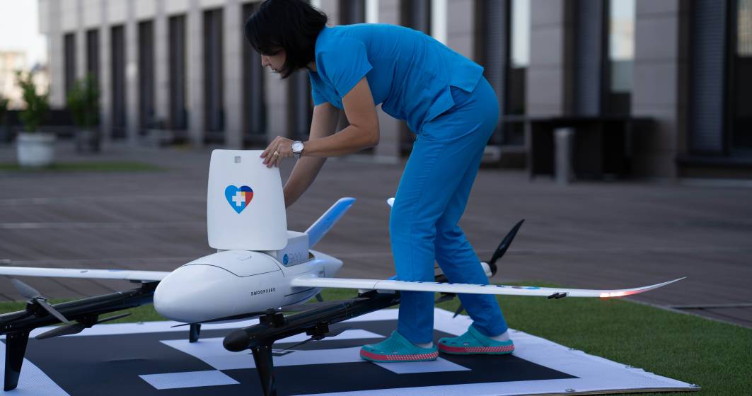 Imagine pentru articolul: MedLife lansează programul de transport al probelor biologice cu drona