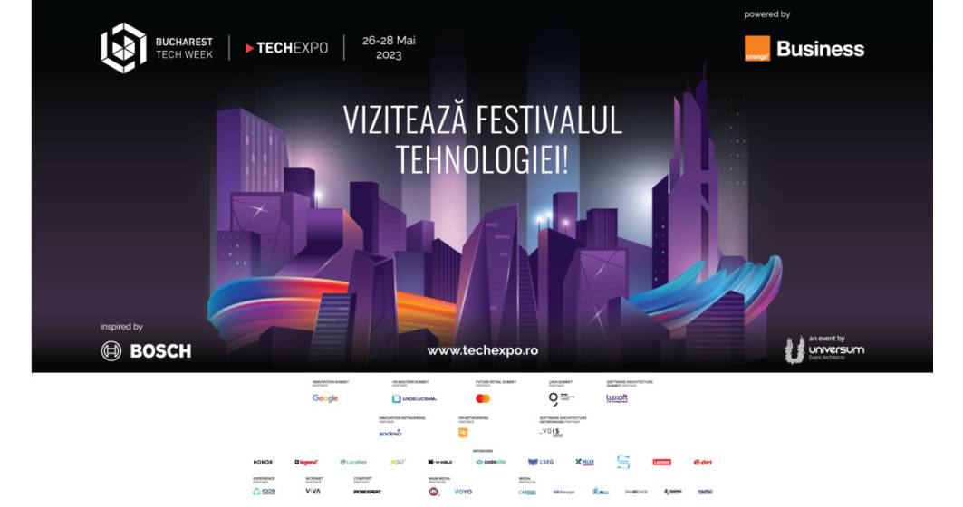 Imagine pentru articolul: Săptămâna viitoare începe Bucharest Tech Week, cel mai amplu festival de tehnologie și inovație din Europa Centrală și de Est