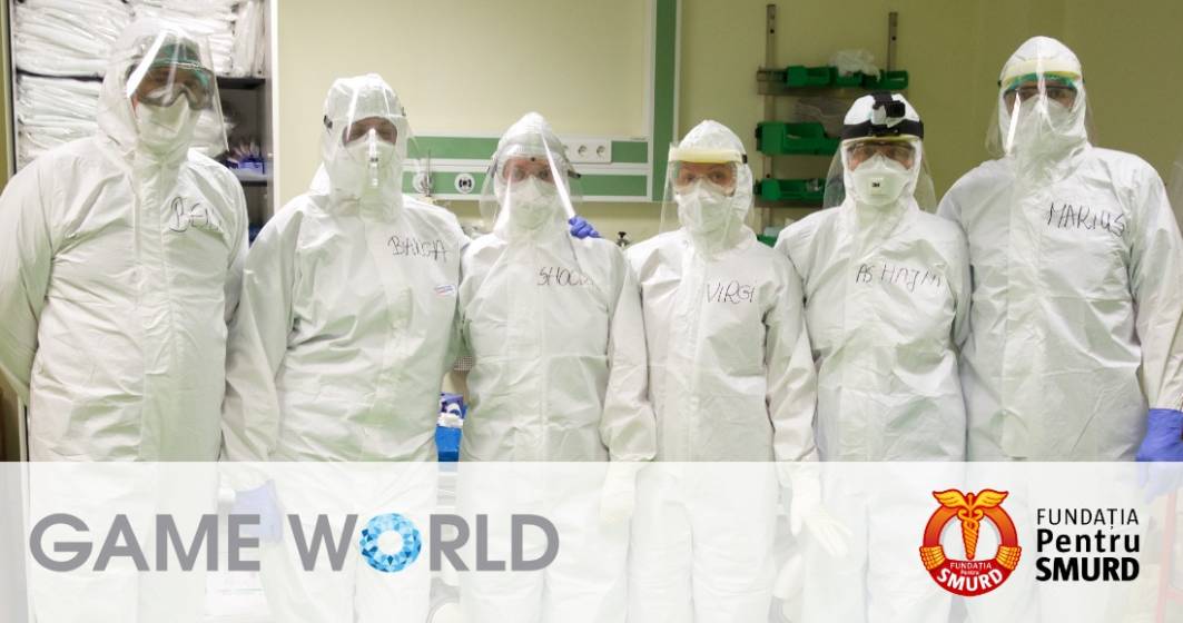 Imagine pentru articolul: Game World donează 15.000 de euro pentru a sprijini SMURD în lupta cu pandemia de coronavirus