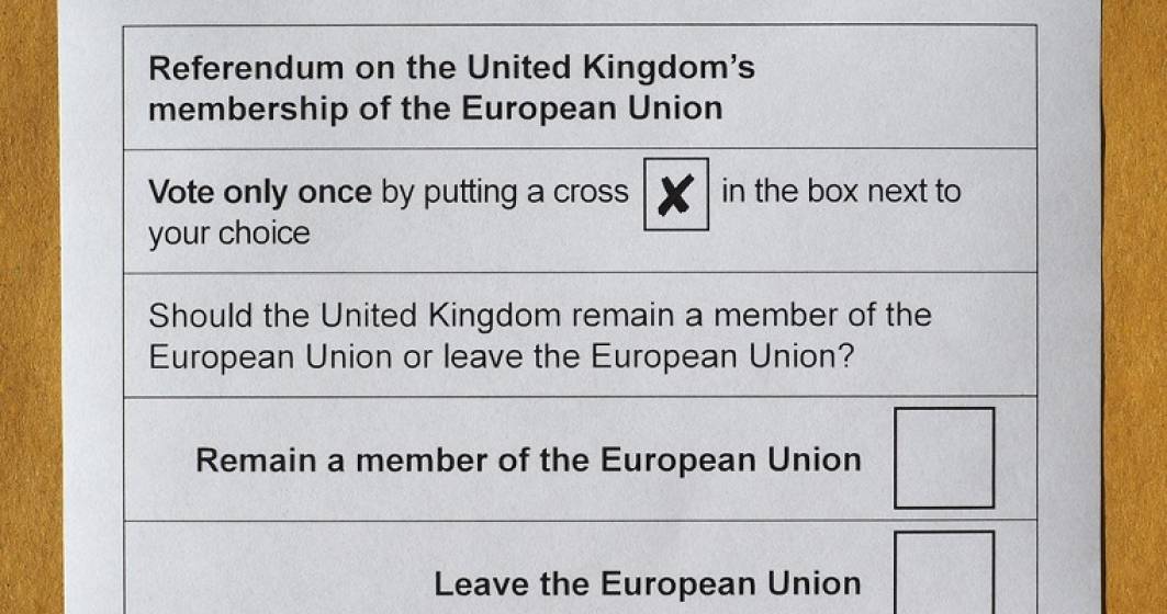 Imagine pentru articolul: Cand vom sti rezulatele votului de la referendumul din Marea Britanie