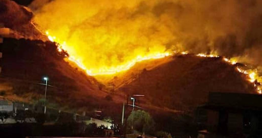 Imagine pentru articolul: Încă o regiune din Europa, afectată de incendii. Sicilia declară stare de urgență
