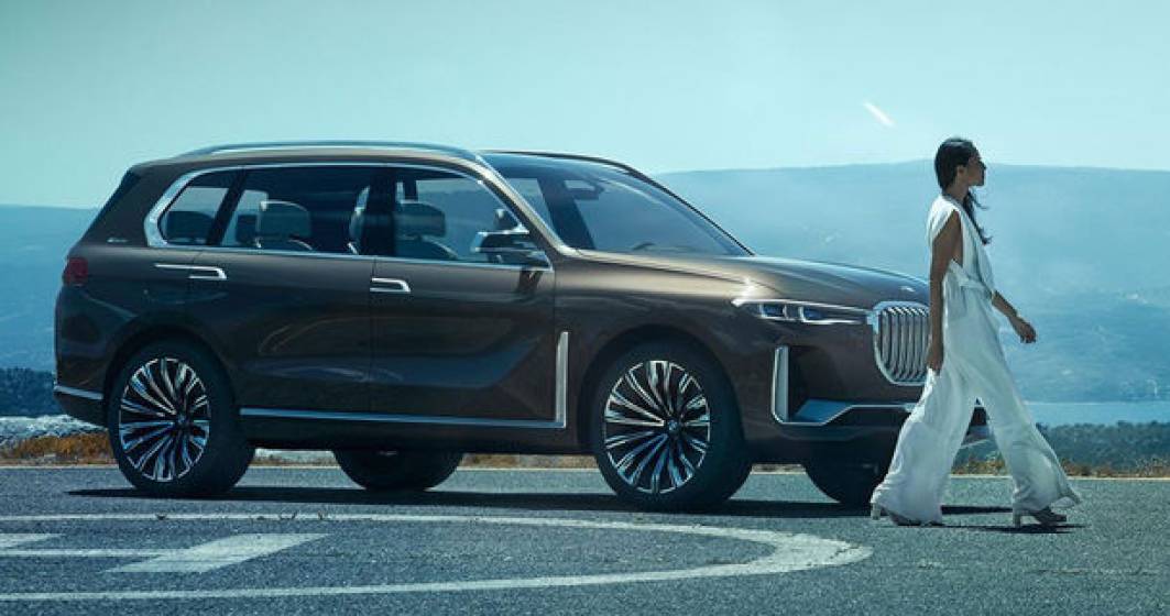 Imagine pentru articolul: BMW X7 Concept: cel mai mare SUV BMW din istorie va avea versiune plug-in hybrid si vine in 2018