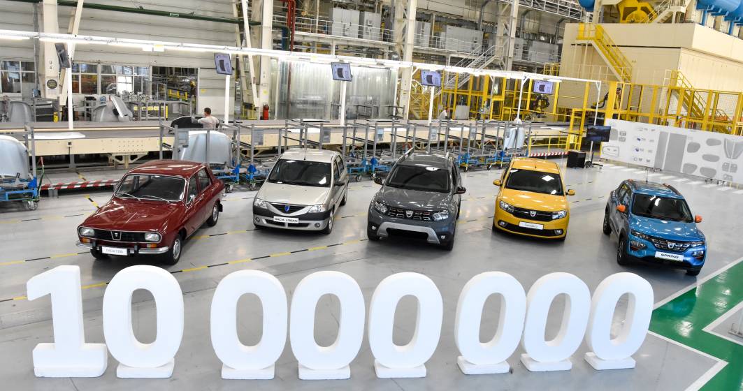 Imagine pentru articolul: Moment aniversar pentru Dacia. Zece milioane de mașini produse în 54 de ani