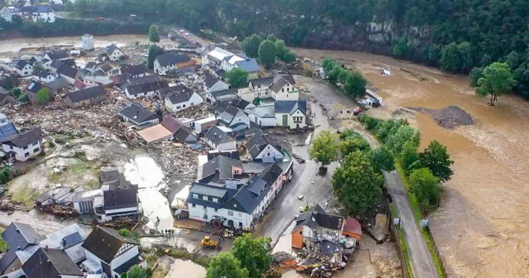 Imagine pentru articolul: VIDEO - Germania înecată! Inundații severe care au afectat sute de mii de case