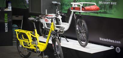 Romanii de la BizzBikes lanseaza "prima bicicleta electrica pentru livrari"