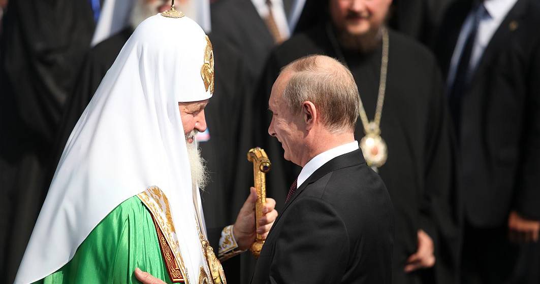 Imagine pentru articolul: Mesajul patriarhului rus Kiril, susținătorul războiul lui Putin: Să ne arătam iubirea faţă de semeni