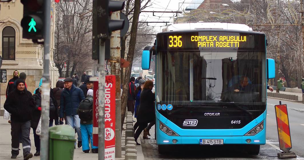 Imagine pentru articolul: COVID-19 | Societatea de Transport București (STB) va funcționa la capacitate maximă începând cu 18 mai, iar accesul în autobuze va fi limitat