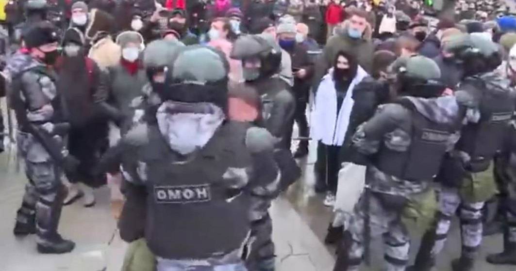 Imagine pentru articolul: Proteste în Rusia: UE ''deplânge'' arestarea a peste 5,000 de persoane