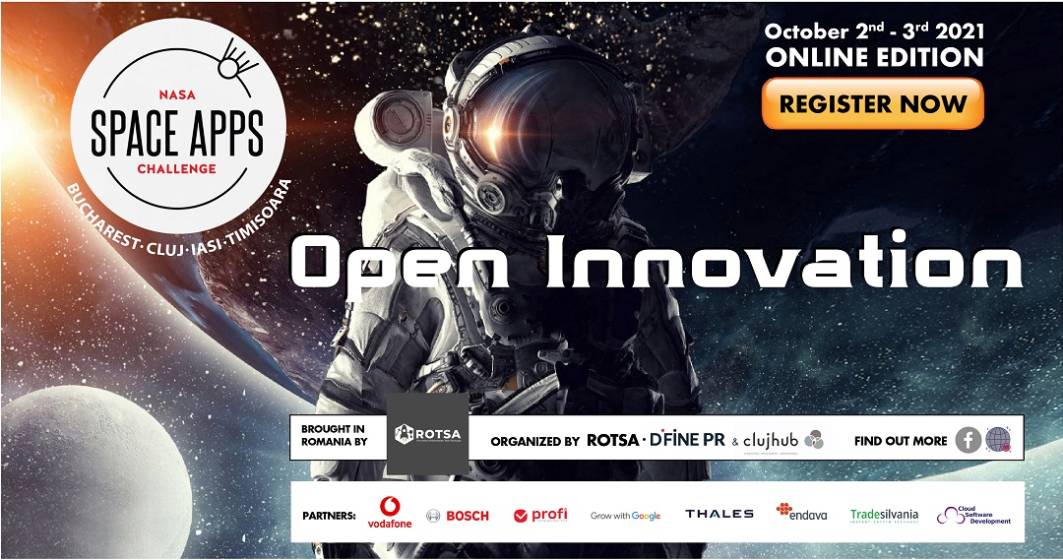 Imagine pentru articolul: Peste 150 de români intră în competiția NASA Space Apps Challenge: cel mai mare hackathon din lume dedicat științei
