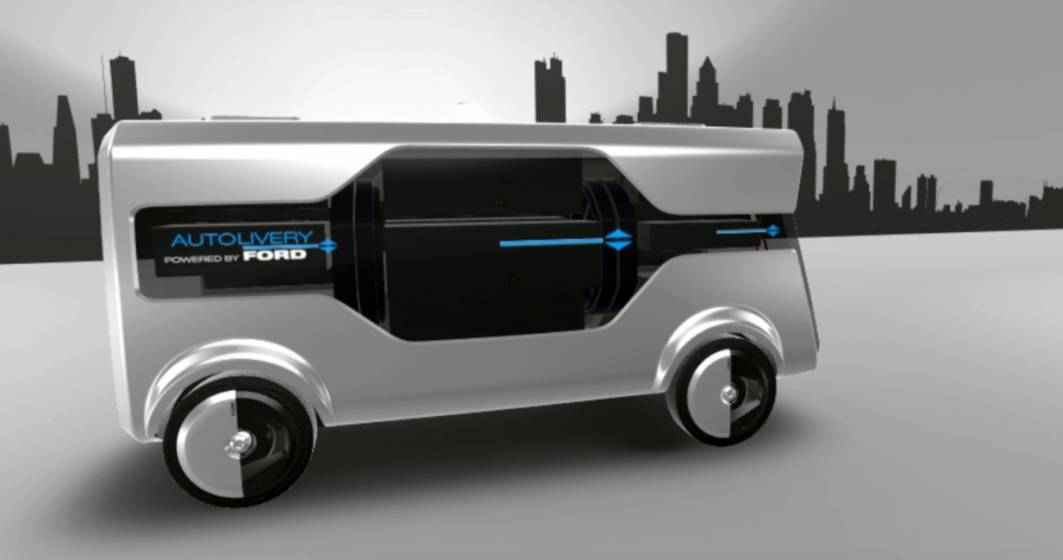 Imagine pentru articolul: Ford vrea un vehicul autonom dotat cu drone in 2021