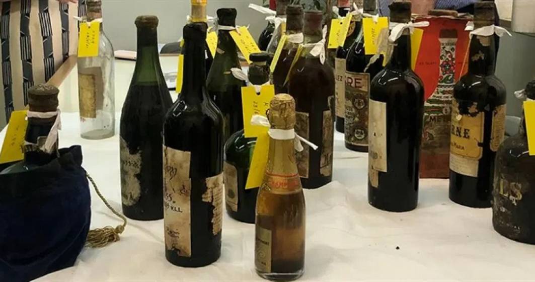 Imagine pentru articolul: Descoperire istorică în Grecia: peste 4.000 de sticle de vin au fost găsite în timpul unor lucrări de restaurare