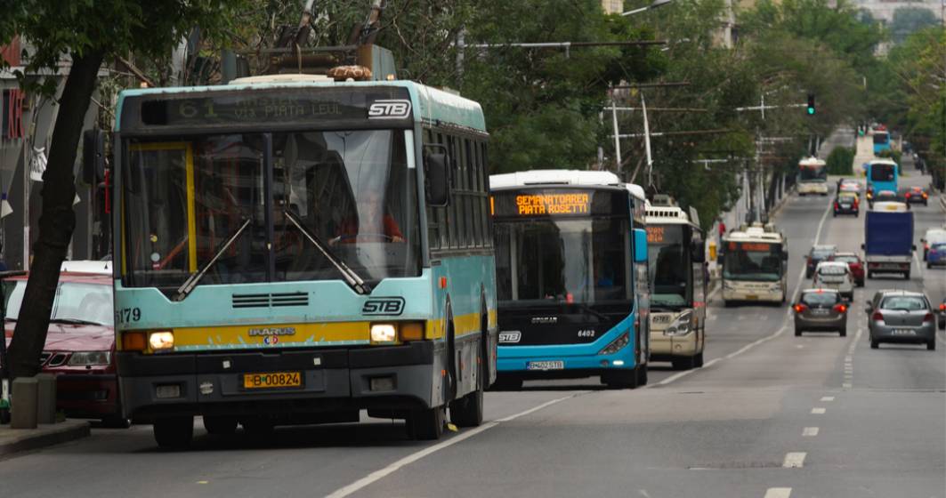 Imagine pentru articolul: Peste 23 de kilometri de benzi pentru autobuze există deja în București, spune viceprimarul Bujduveanu