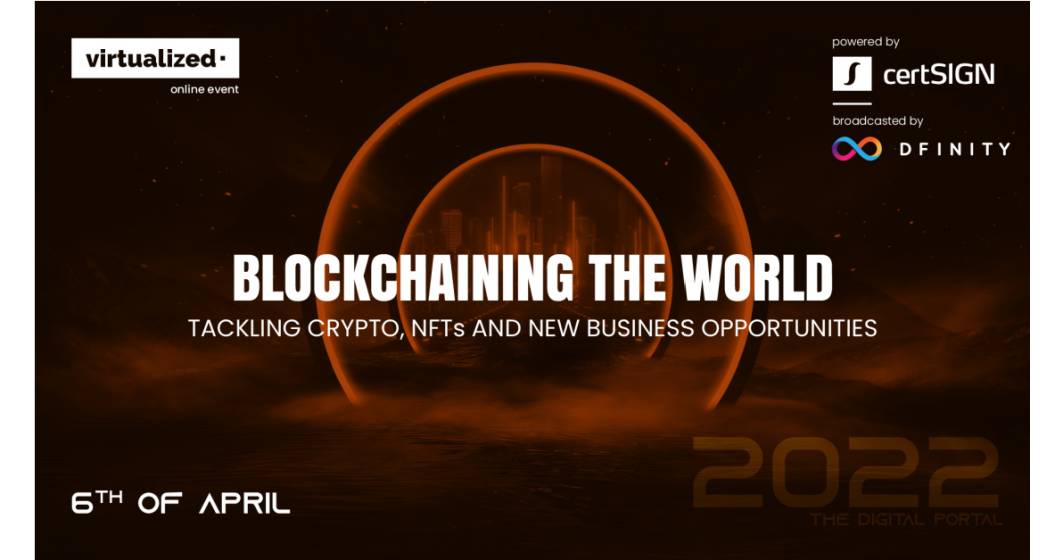 Imagine pentru articolul: Noile oportunități de business în Blockchain și transformarea digitală  se dezbat în 6 și 7 aprilie, la Virtualized