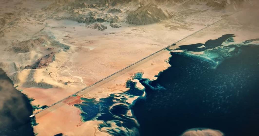 Imagine pentru articolul: Arabia Saudită reinventează conceptul de zgârie-nor. Ce va fi "Linia", mega-structura de 170 de kilometri lungime
