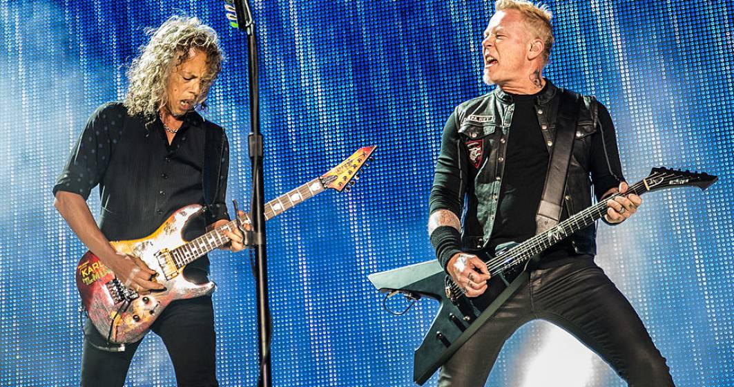 Imagine pentru articolul: Metallica in Romania: Cat castiga din bilete trupa de heavy metal