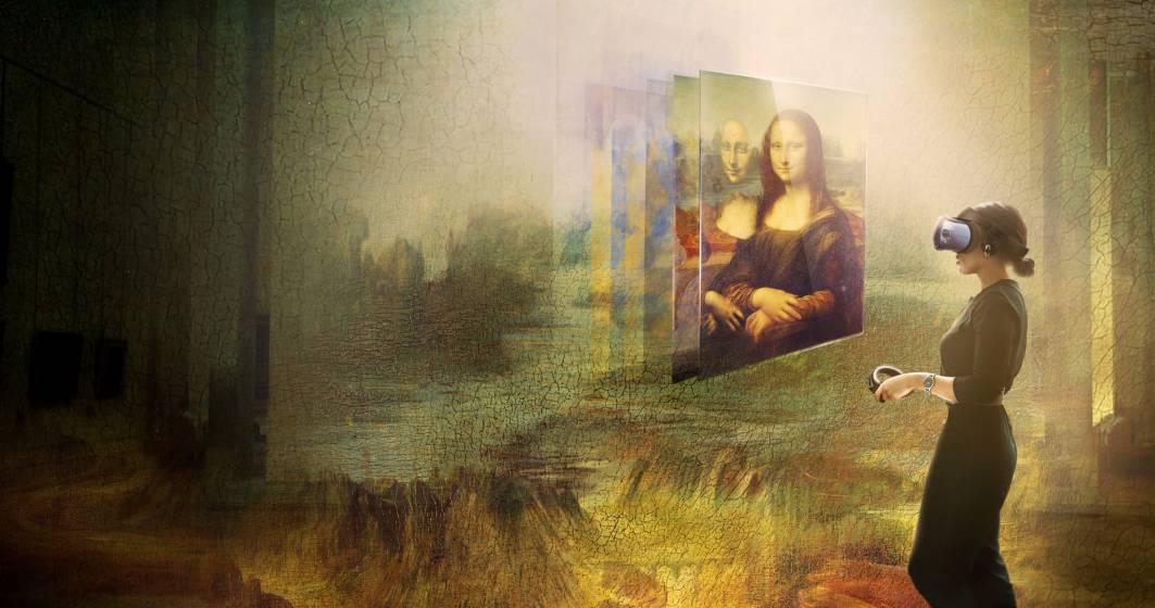 Imagine pentru articolul: FOTO  Muzeul Luvru ofera o intalnire tete-a-tete cu Mona Lisa, prin intermediul unei experiente VR