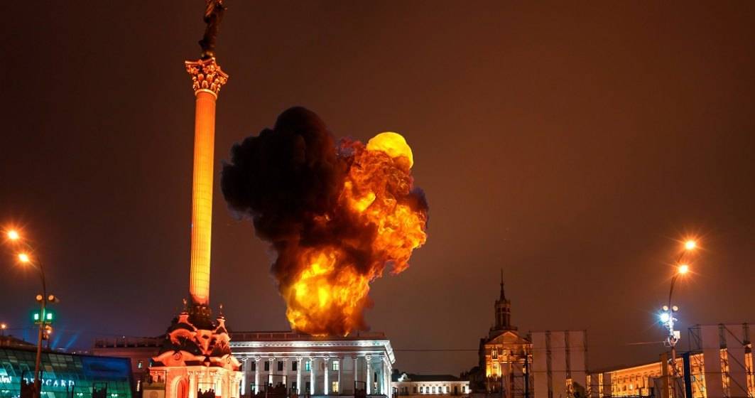 Imagine pentru articolul: Un consilier ucrainean anunță că a avut loc o explozie lângă gara din Kiev