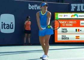 Imagine: VIDEO | Simona Halep, revenire onorabilă în circuitul WTA. A început bine,...