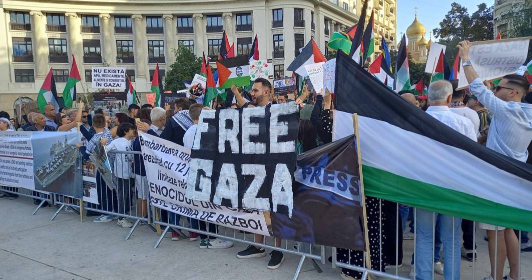 Imagine pentru articolul: Proteste pro-palestiniene în București anunțate de Ambasada Statului Palestina
