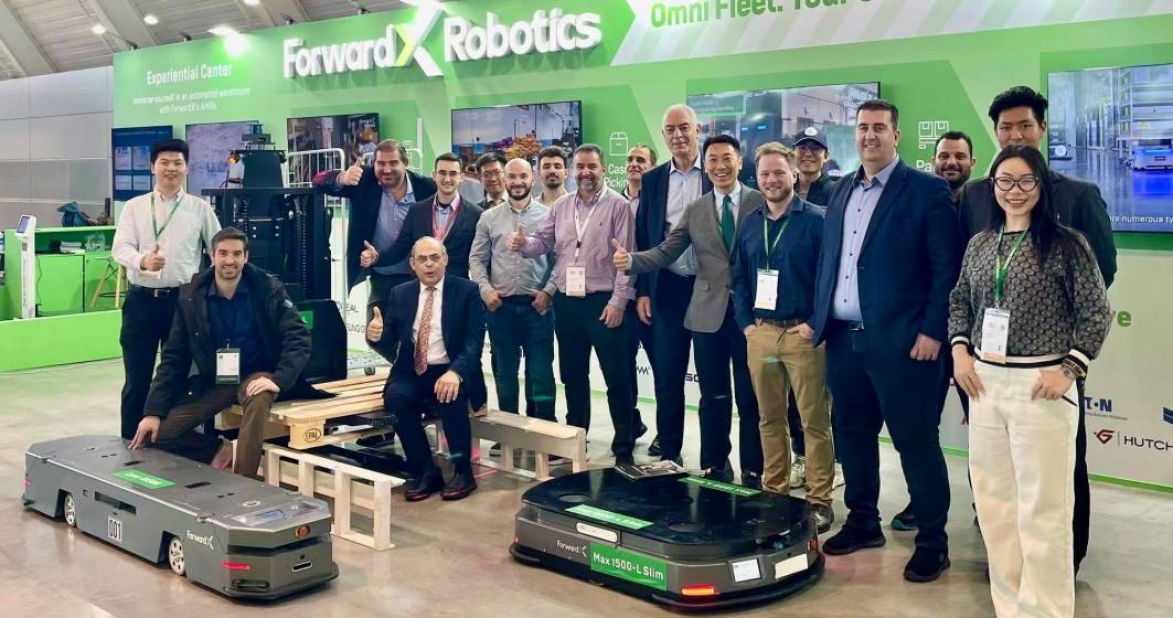 Imagine pentru articolul: EUROFIT dă startul unei noi ere în automatizarea logisticii europene, prin parteneriatul strategic exclusiv stabilit între Grupul VOYATZOGLOU și ForwardX Robotics