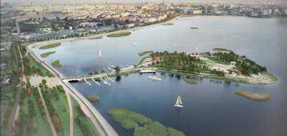 FOTO: Cum va arăta parcul din jurul Lacului Morii din Capitală – Primăria...