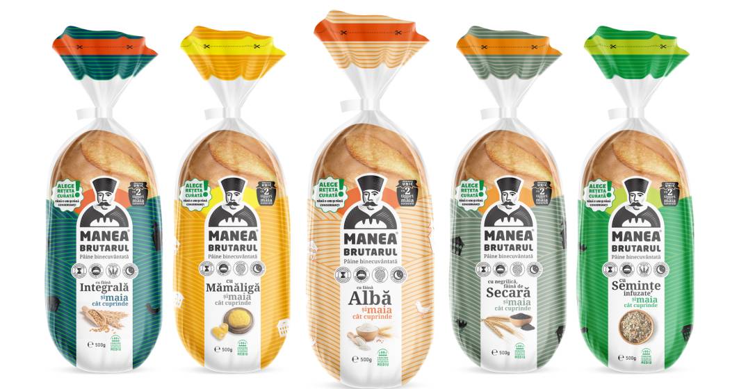 Imagine pentru articolul: Manea Brutarul – un brand nou ce aduce 5 sortimente de  pâine cu etichetă curată