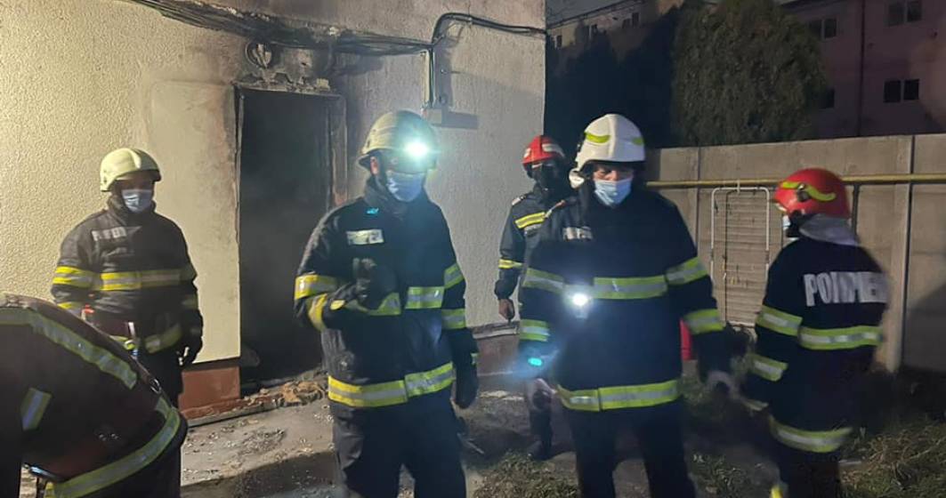 Imagine pentru articolul: Managerul Spitalului Judeţean de Urgenţă Ploieşti: Probabil incendiul a pornit de la o scânteie produsă între pat şi parchet
