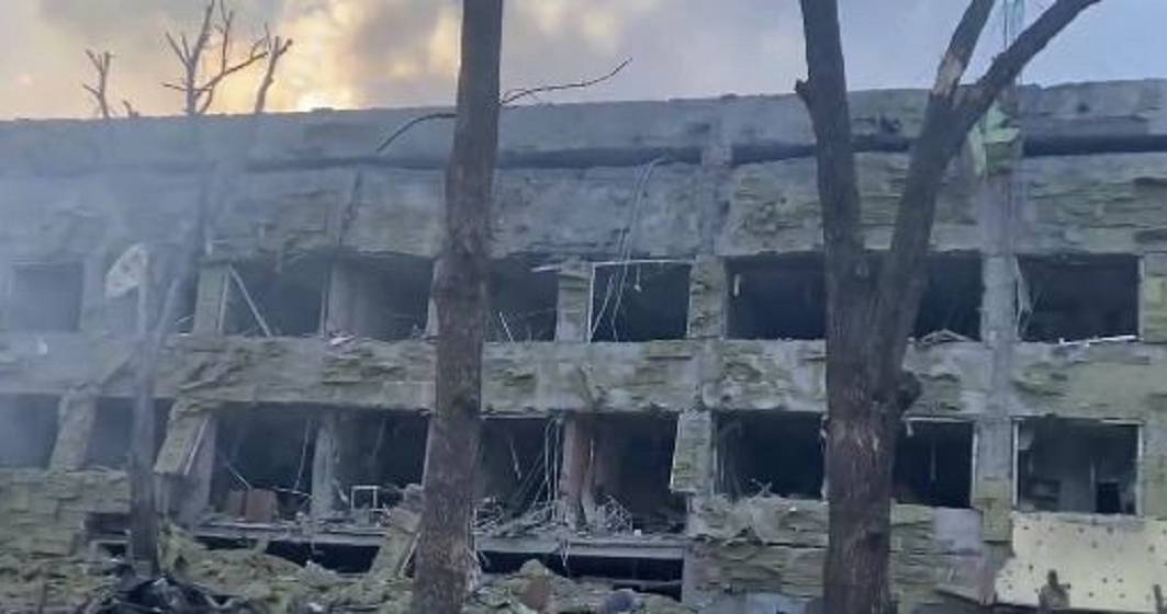Imagine pentru articolul: VIDEO: CNN transmite că Rusia bombardează Spitalul de copii din Mariupol
