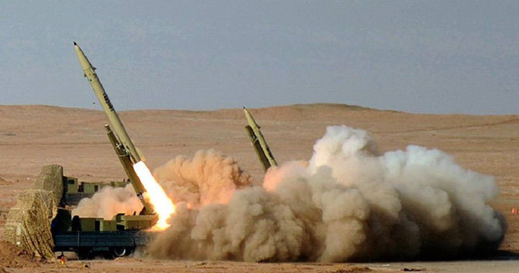 Imagine pentru articolul: 12 rachete balistice au fost lansate din afara Irakului spre Erbil. Gardienii Revoluţiei din Iran au revendicat atacul