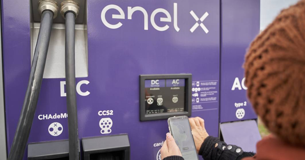 Imagine pentru articolul: ENEL X România a pus în funcțiune șase stații de încărcare a vehiculelor electrice în Constanța